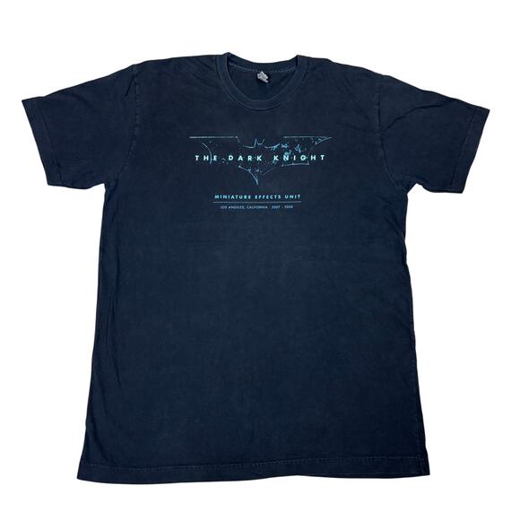 RARE The Dark Knight Cast & Crew T Shirt Y2K Heath Ledger Men's Large 2008 - Picture 2 of 13